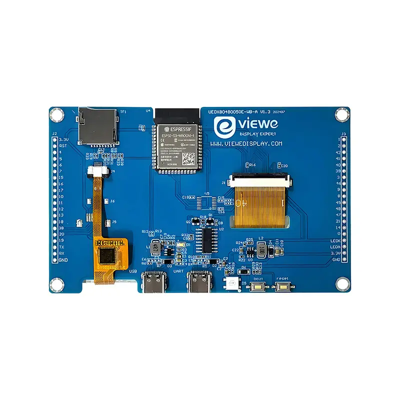 ESP32 S3 4.3 Inch 480*272 Capacitive Touch Screen 8MB PSRAM 16M Flash 240 MHz Development Board for LVGL WIFI Bluetooth image 3