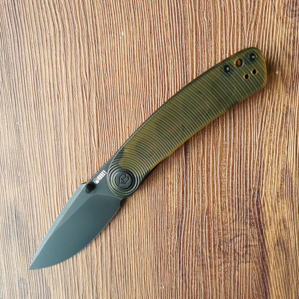 Kubey knife ku344 Folding knife Japan AUS-10 steel blade G10