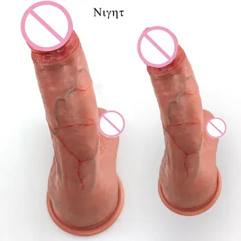Skin feels real big penis soft Dildo female sex toy Double liquid silicone suction cup Female big Dick Anal toys 18 2