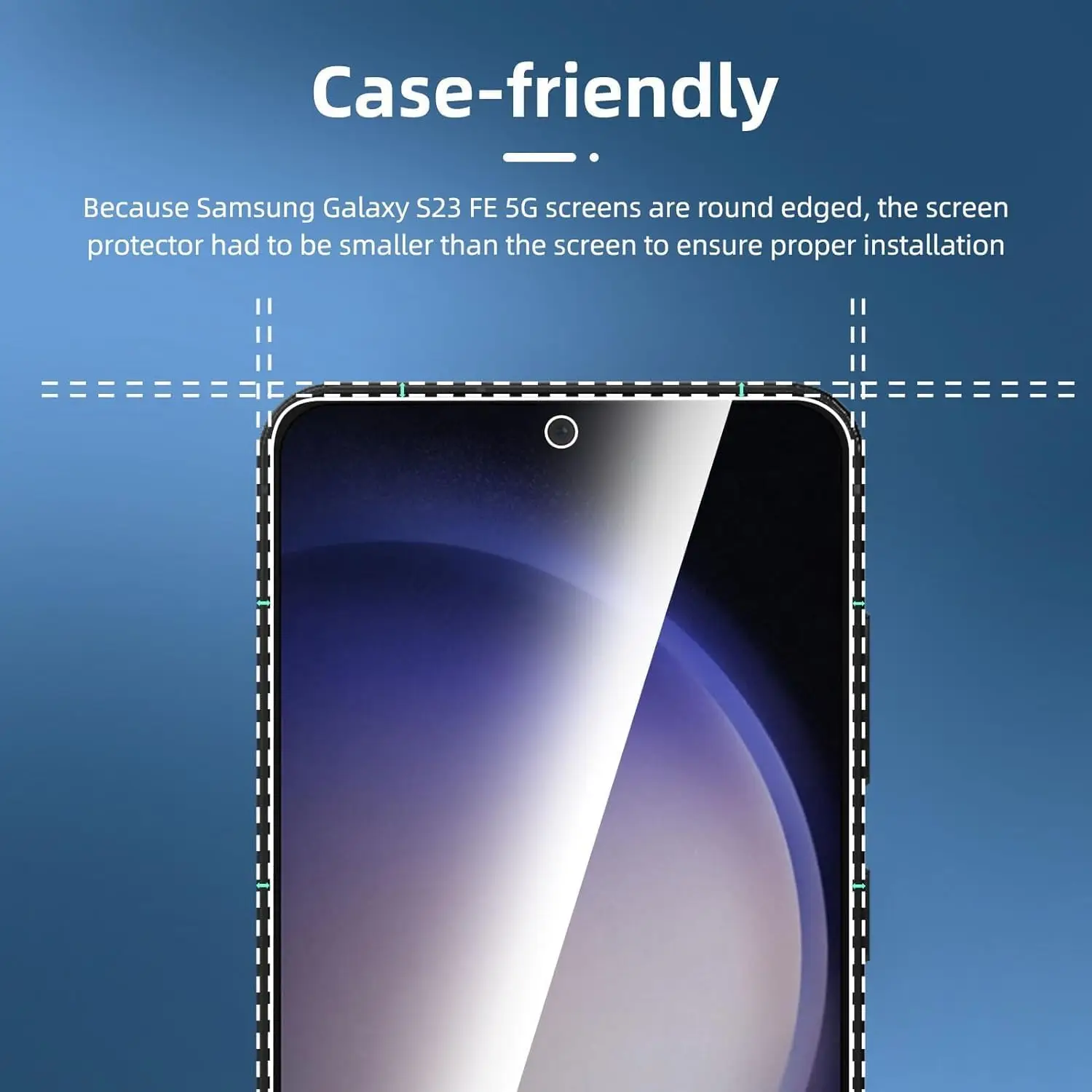 Premium Tempered Glass Screen Protectors - Pack of 1/4