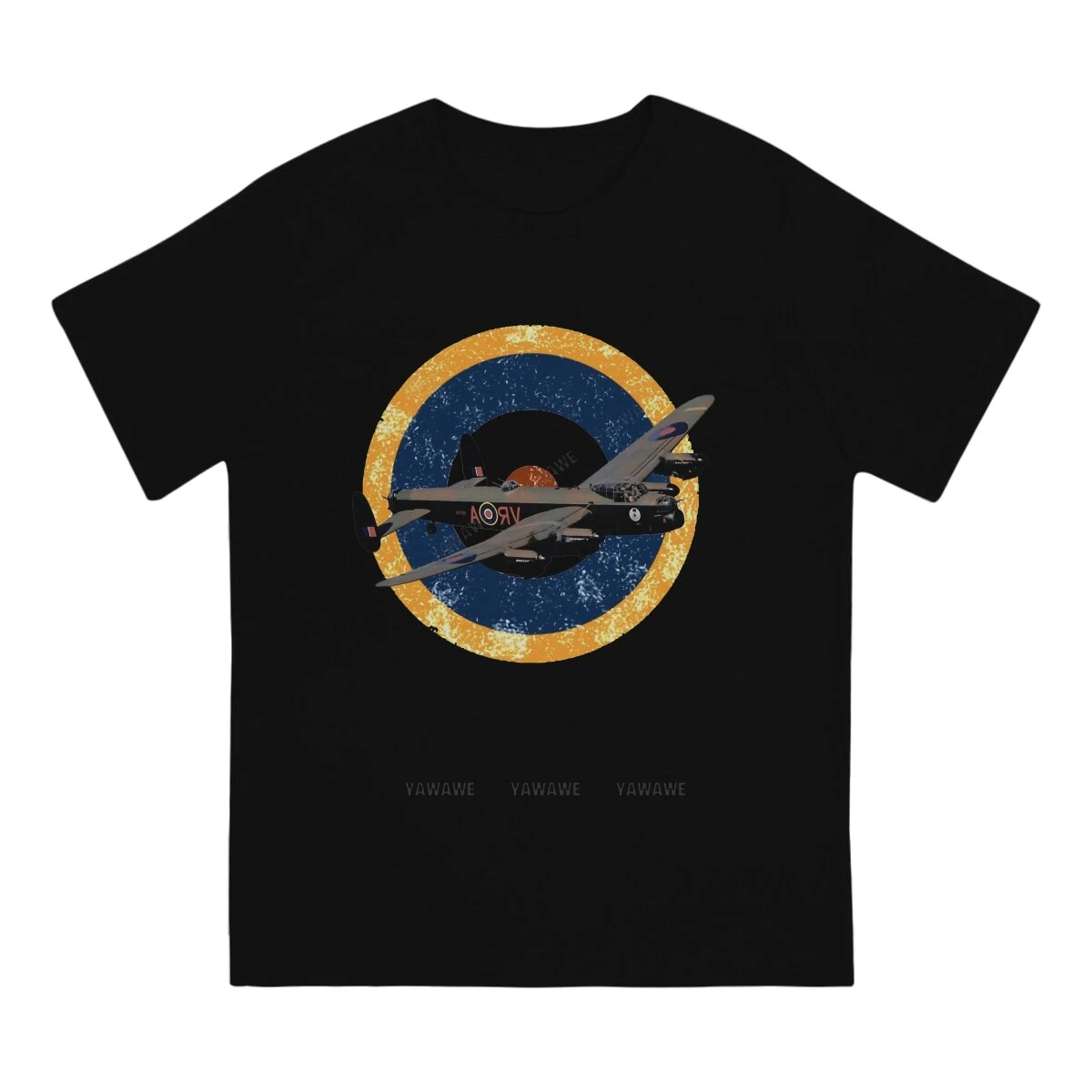 Raf British Avro Ranger Ww2 Bomber Plane Unique Tshirt Airplane Lover Maglietta Casual Vendita Calda Roba Per Adulti