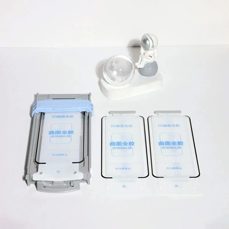 Premium Full Glue Tempered Glass Screen Protector with Easy Installation Tool
