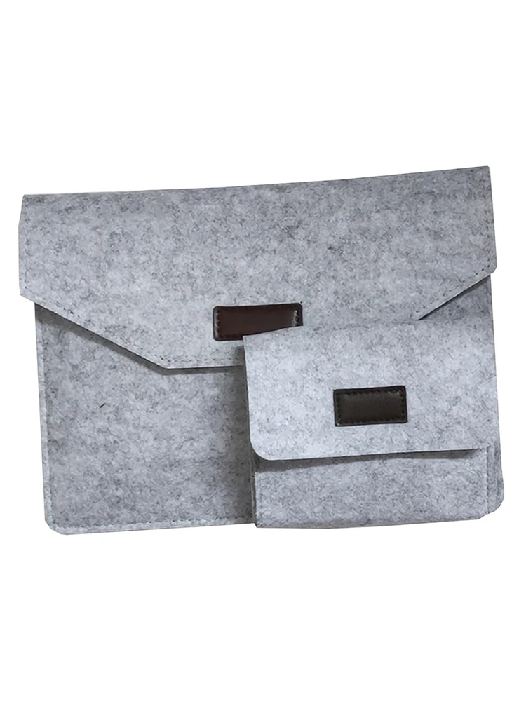 Housse en feutre pour ordinateur portable, étui pour MacBook air 13 2020 air m1 pro 16 2021 Pro 14, accessoires 9