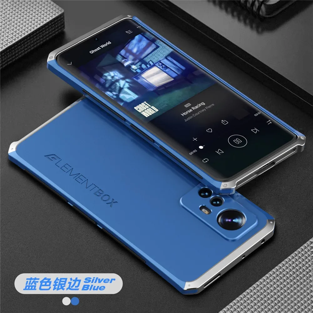 Durable Metal Armor Aluminum PC Phone Case Cover