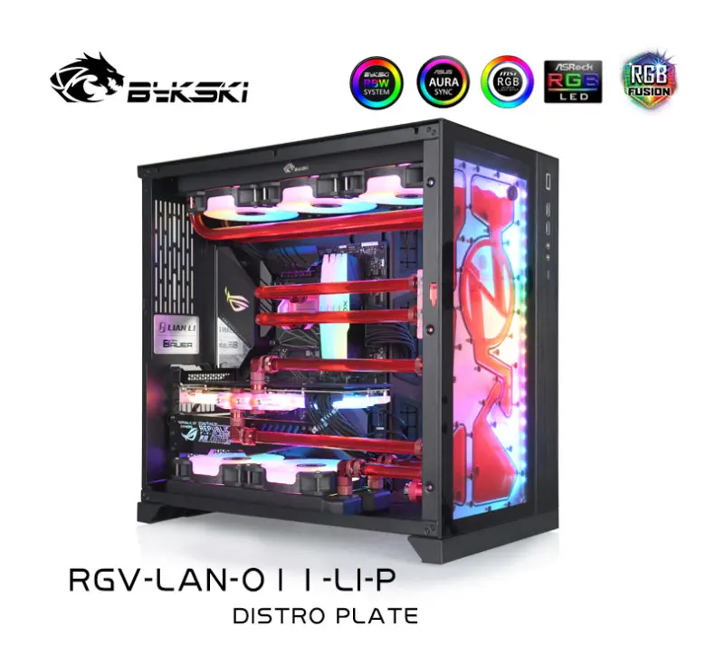 

BYKSKI Acrylic Tank use for LIAN LI O11 Dynamic Case Computer Case / 3PIN 5V D-RGB / Combo DDC Pump Cool Water Channel Solution