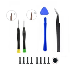 Switch JoyCon Replacement Transparent Shell & Button Set (Tools)