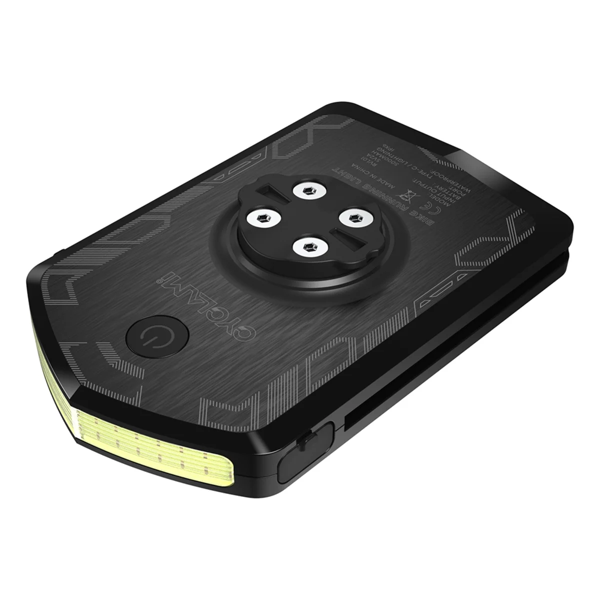 BAAU Bicycle Front Light IPX6 Waterproof Cycling Power Bank Type-C Charging for IGS Computer