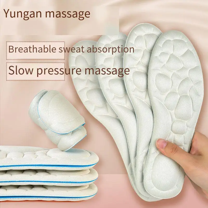 Military training insole Soft sole For men and women Anti odor sweat absorption Thick and comfortable