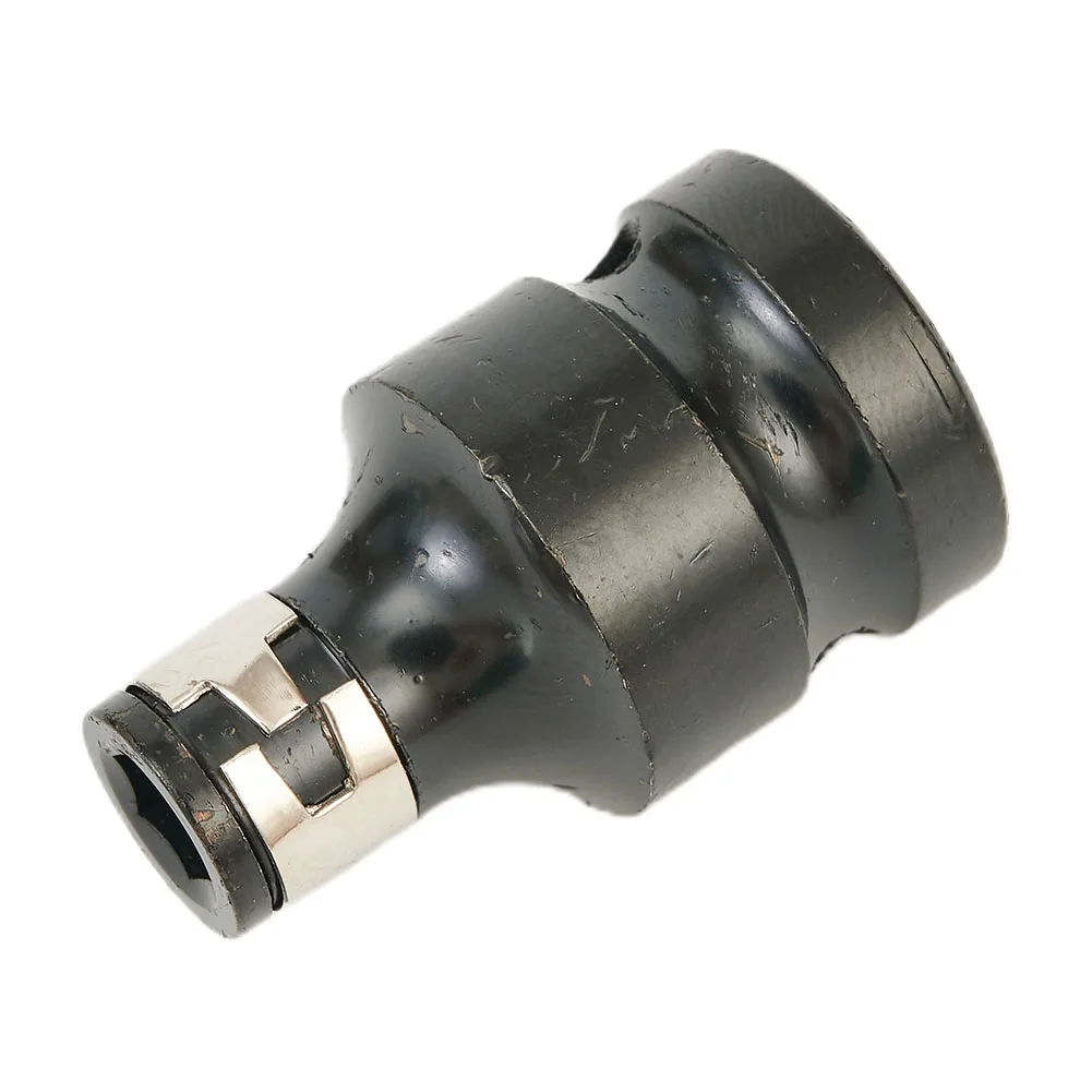

Parts Drill Bit Chuck Adapters Tool 1/2 Square Drive To 1/4 Hex Shank 2Pcs 50x23x18mm Converter Kit Tungsten Steel