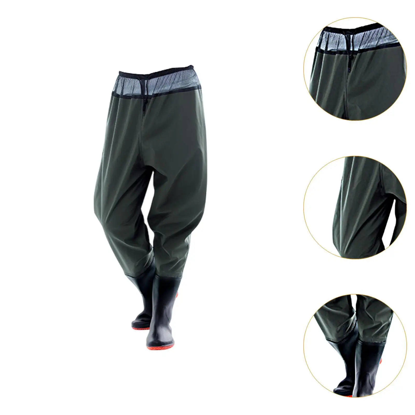 Fishing Waders with Boots Fishing Trousers for Outdoor Agriculture