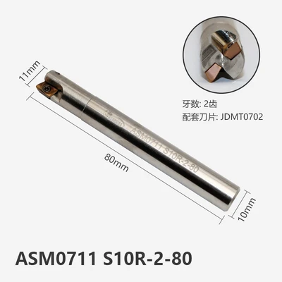 hobby vise ASM07 Fast Feed Milling Cutter 8mm 10mm 11mm 12mm 13mm 14mm 16mm For JDMT070204 JDMT070208  Carbide Inserts small vise