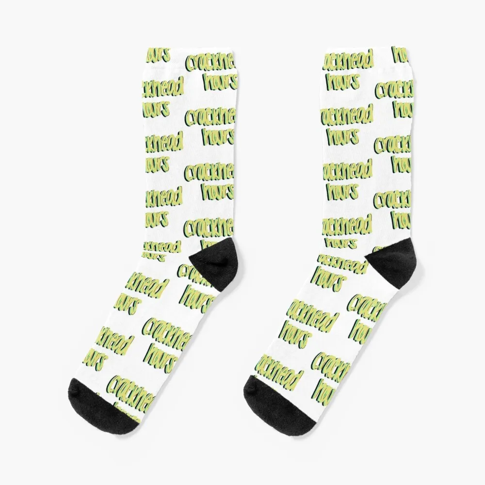 

Crackhead Hours Socks moving stockings floor Soccer winter Socks Men's Women's