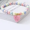 Heart Pendant Pet Pearl Collar Colorful Beads Dog Necklace Cat Collar Puppy Accessories Dog Chain Chihuahua Pet Wedding Jewelry