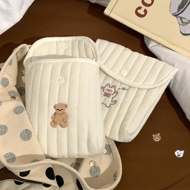 Mini Kawaii Square Sanitary Napkin Bag Portable Ladies Sanitary Napkin Storage Bag Small Object Storage