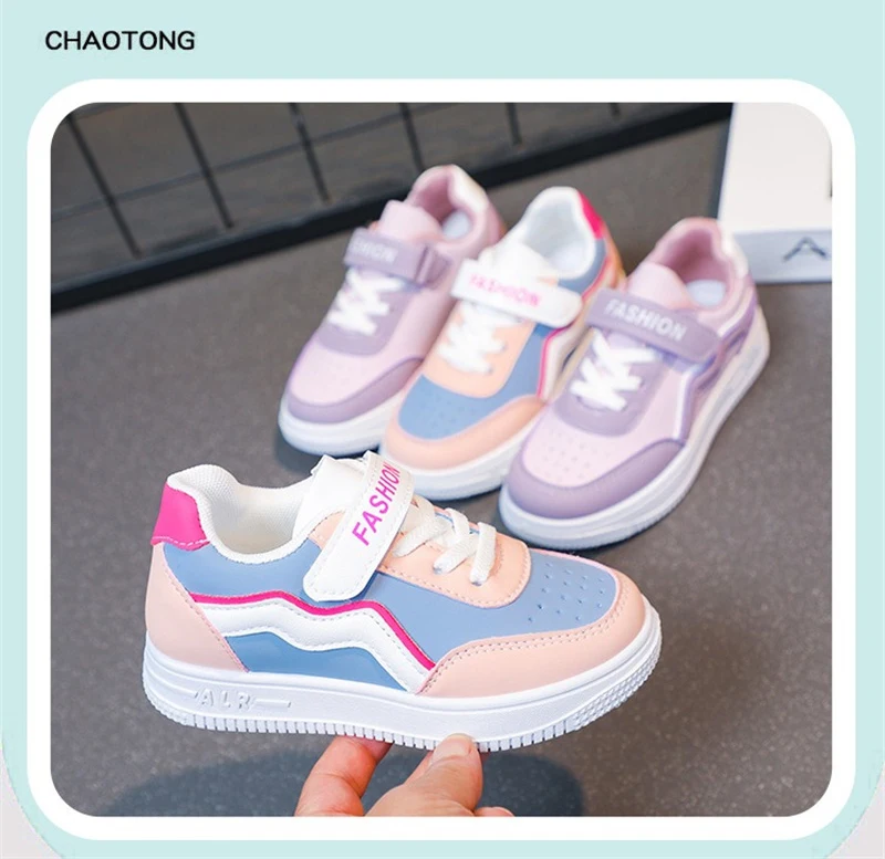 Size 26-37 Autumn Casual Platform Sneakers for Girls Minimalist Non-Slip Soft Sole Athletic Shoes Big Kids Walking Shoes S5e9f864076bf4a13a1c126699a1fdc2eu