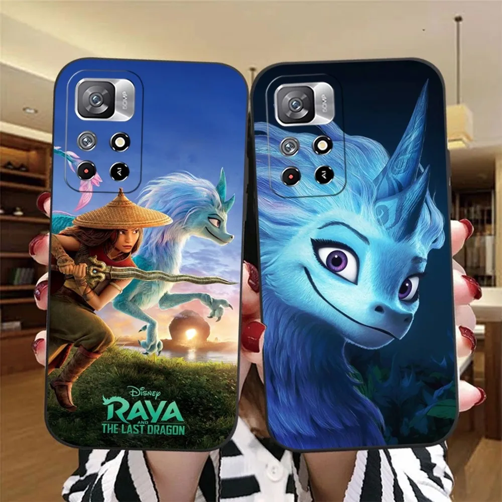 Raya E L'Ultima Custodia Per Telefono Dragon Per Xiaomi Redmi Note 13 12 11 9 Ultra 10 Lite Poco F4 F5 X5 Pro Plus Cover