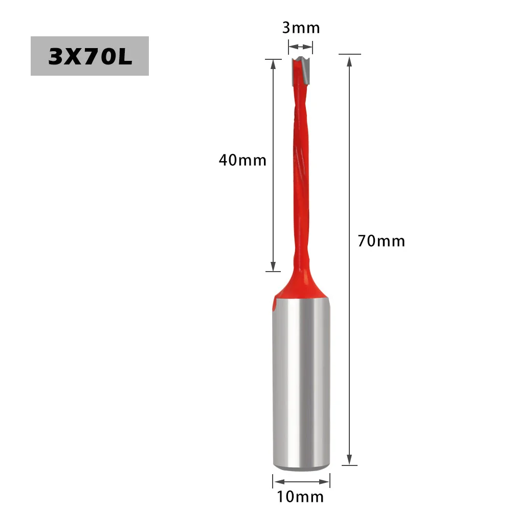 1PC 3-15mm Woodworking Drill Bit Hole Opener Three In Reversible Gang Drill 70mm High Quality Workshop Equipment Power Tools