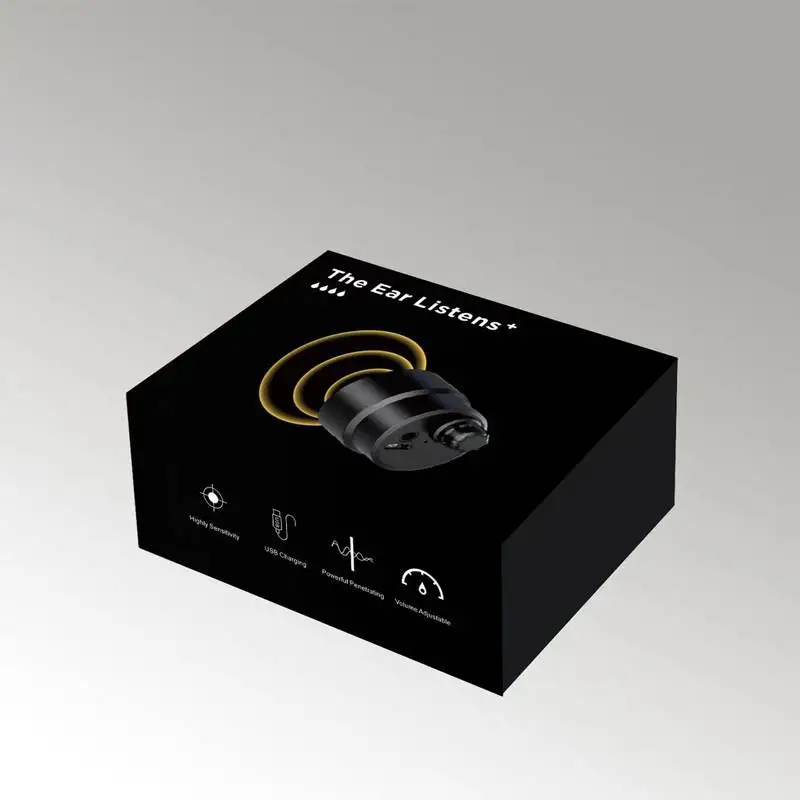 Wall Pipe Leak Detector Noise Filtering Volume Protection Small Size Easy Carry Look for The Sound of Water Waves USB Charging