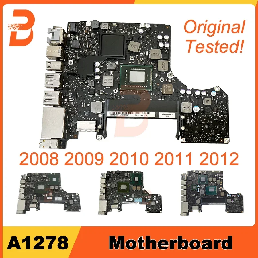 Logic Board Motherboard For MacBook Pro 13" A1278 i5 i7 820-2936-A 820-3115-B 2008 2009 2010 2011 2012 Years laptop motherboard