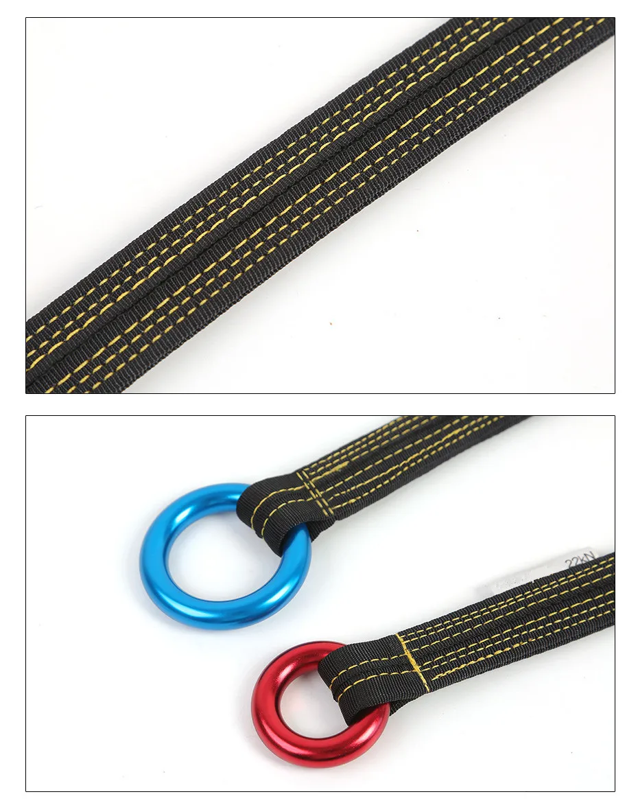 Xinda Outdoor Tree Climbing Loop Garden Anchorage Outreach Aktivitäten Climbing Tree Sling Link Bark Protector Campingausrüstung – Detail 3