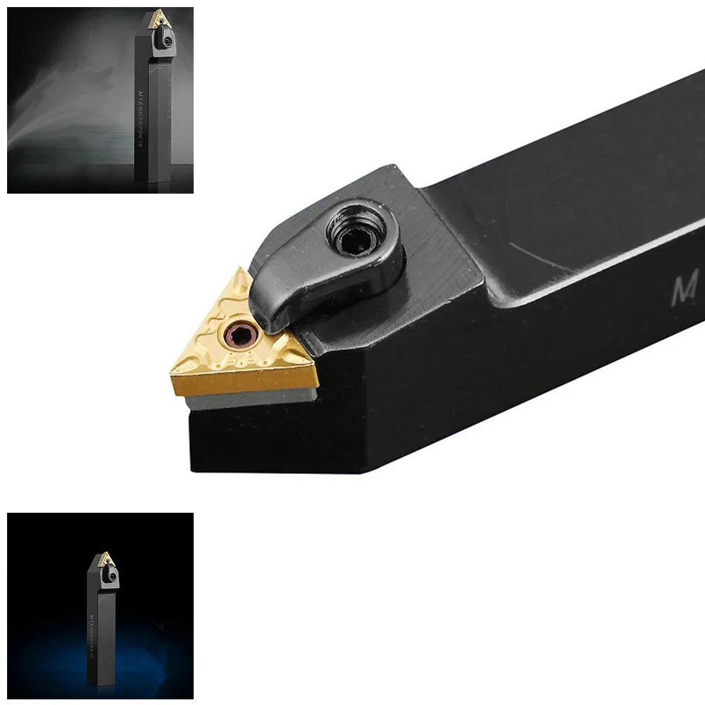 MTENN 1616H16 Turning Tool Holder 1pc External Lathe 60&deg; 100mm Carbon Steel For TNMG1604 Inserts Machinery Accessories