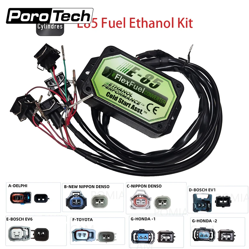 free shipping E85 conversion kit 4cyl with Cold Start Asst. biofuel e85