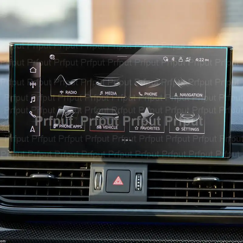 brotect Pellicola Protettiva Vetro per Audi Q5 2021 MMI Navigation Plus 10.1 Protezione Schermo [Durezza Estrema 9H, Chiaro