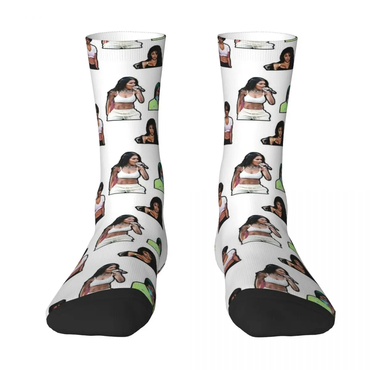 Teyana Taylor Sticker Pack Adult Socks Unisex socks,men Socks women Socks taylor deupree