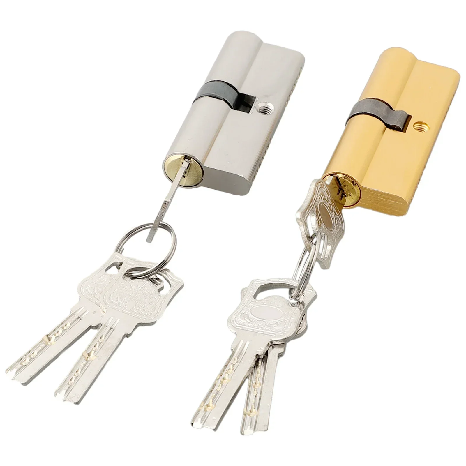 Euro Cylinder Lock Door Lock With 3 Keys 70mm For Wooden UPVC Doors
