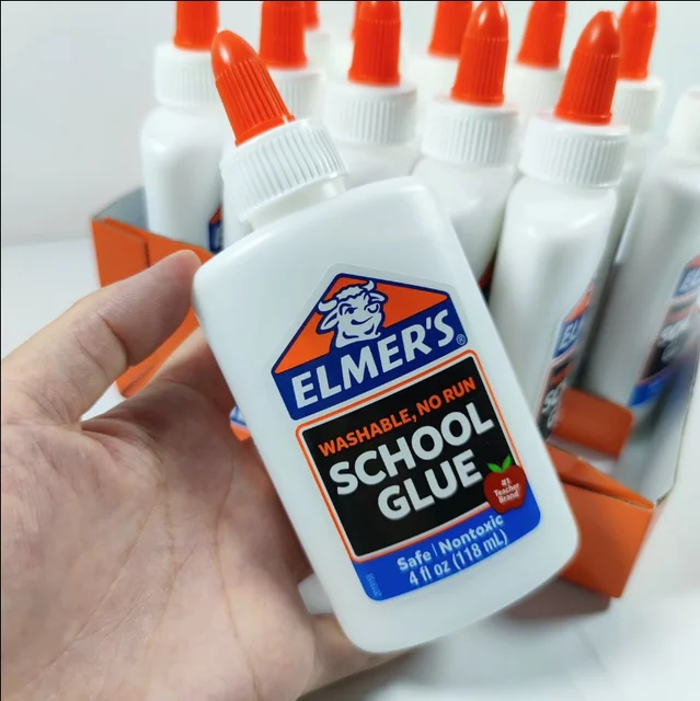 Elmer's Washable School Glue, White, 4 fl oz