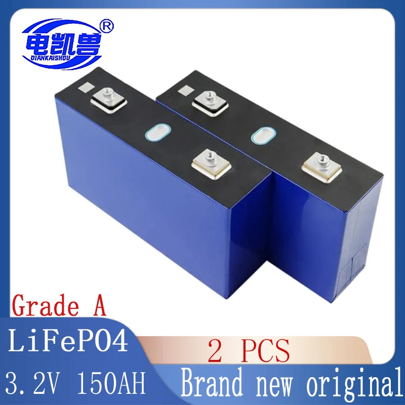 

3.2V 150Ah LiFePO4 battery DIY 4s 8s 12V 24V motorcycle electric vehicle travel solar inverter battery A-level duty-free