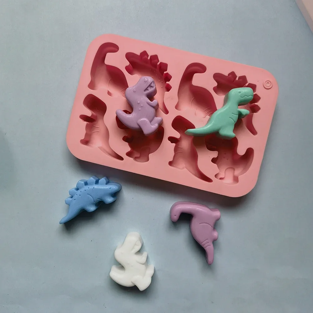 Jurassic Dinosaur Chocolate Silicone Mold Dragon Cake Decor Candy Jelly  Baking Tool Candle Soap Mould Ice Tray Home Decor Gifts - AliExpress