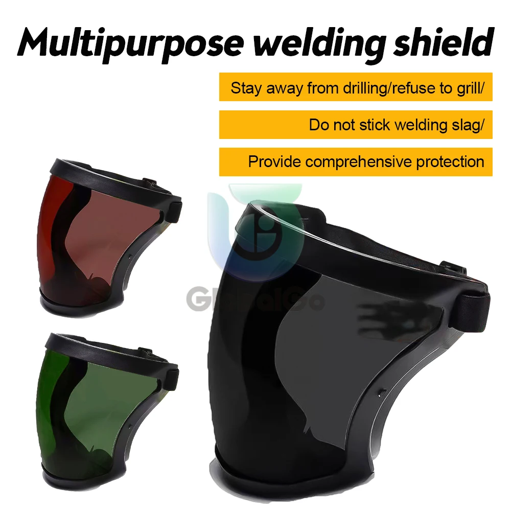 Welding Helmet Welder Glasses Full-Protection Anti-Uv Face Shield Welder Mask Hood for Grinding Agriculture Industry Polishing