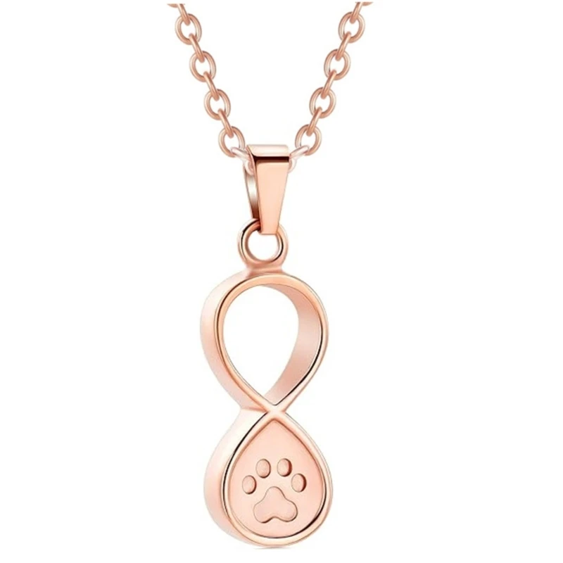 Pet Ashes Necklace Locket Necklace for Animal Pet Mom Locket for Ashes/Hair