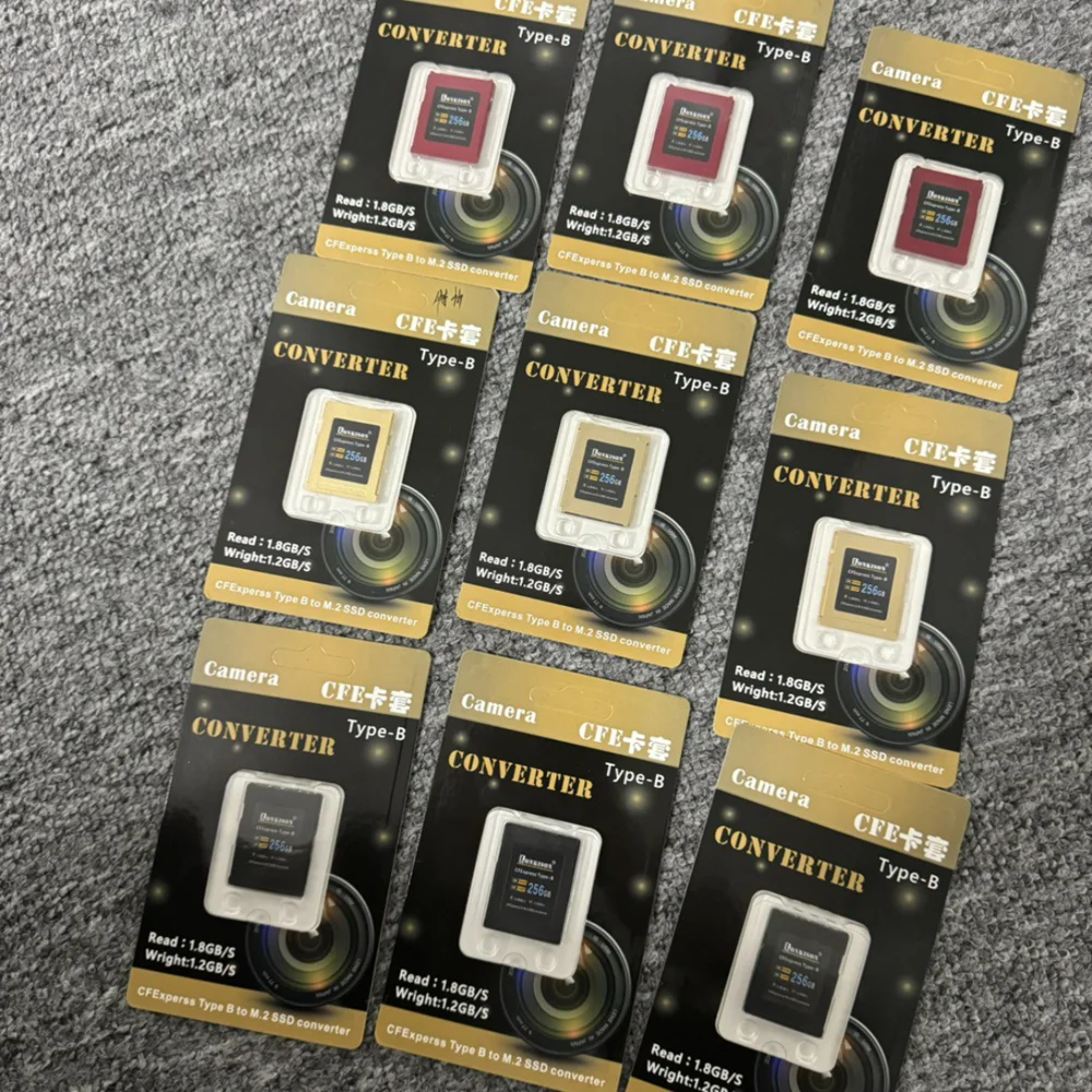 Cfexpress-Nikon z6 z7用のオリジナルのタイプbメモリカード,xqd