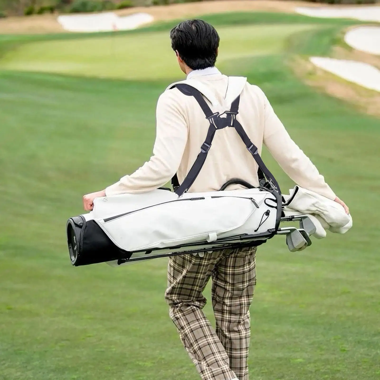 Sangle De Remplacement Pour Sac De Golf, Bandoulière Confortable Nylon