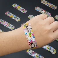 100pcs/lot Cartoon Animal Pattern Band Aid Hemostasis Self-adhesive Bandages Emergency Wound Strips Plaster Patches for Children 1