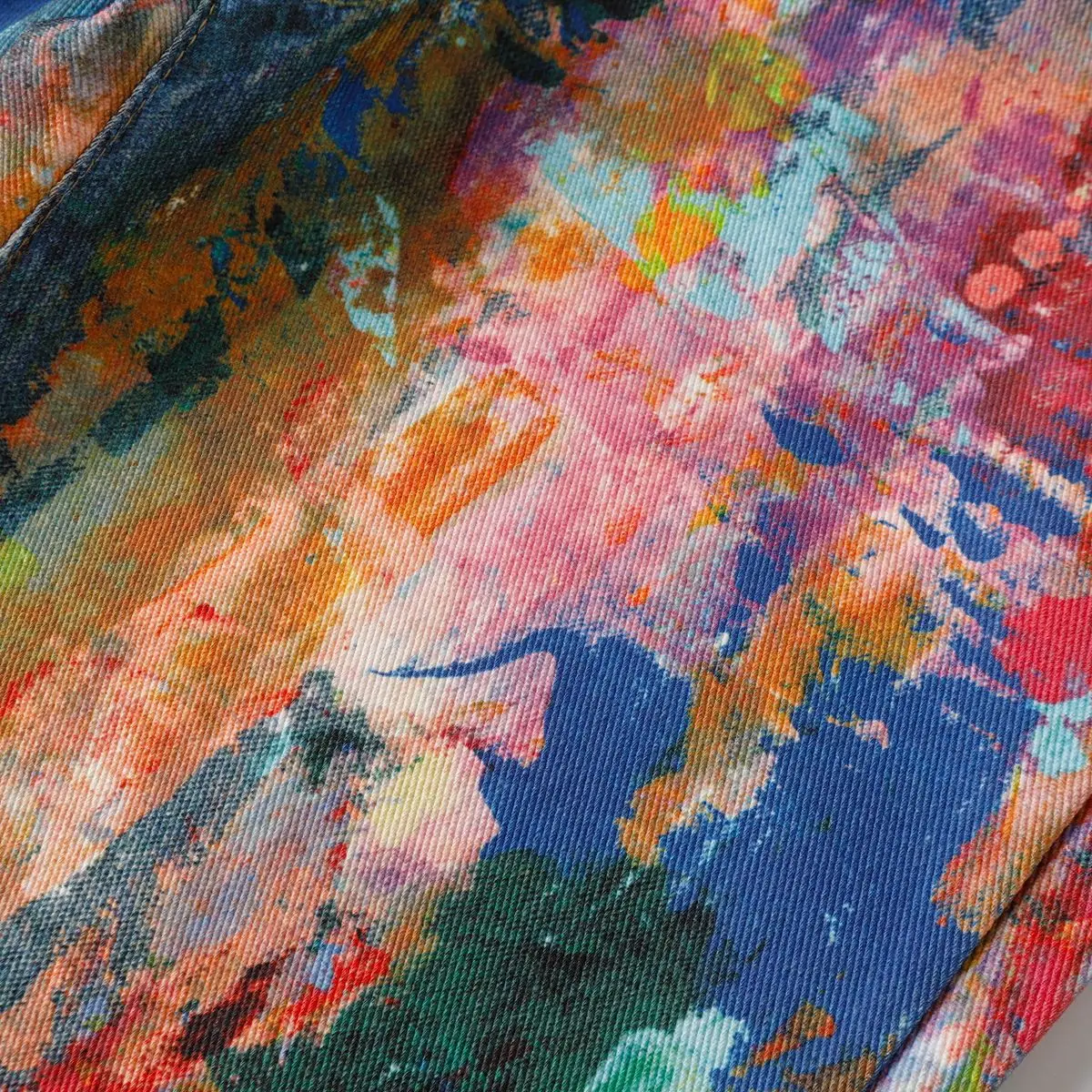 Street Style Graffiti Baggy Jeans - casual outfit