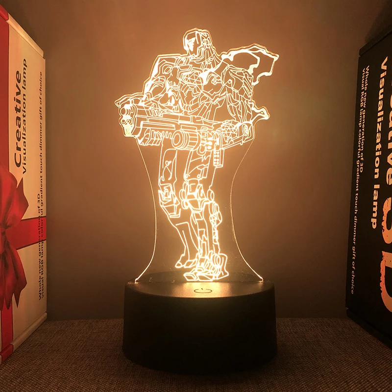 

Valorant Figure Kayo 3d Led Lamp For Bedroom Custom Game Hero Acrylic Night Lights Gaming Room Decor Brithday Gift