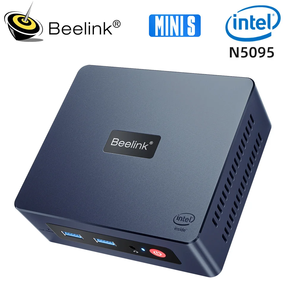 Tanio 2022 Beelink Mini S Intel 11th Gen N5095 Mini