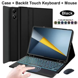 Bluetooth Wireless Tablet Stand Case - Protective Smart Folio Cover in Sleek Design for Portuguese keyboard (Black D Backlit)