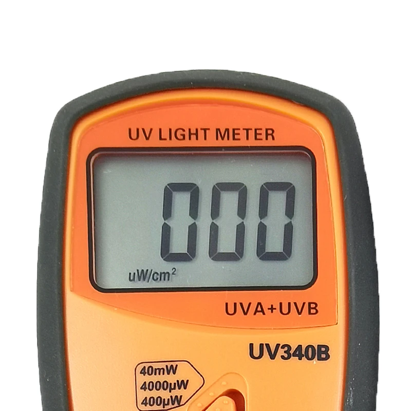 Professional UV340B Pocket Portable UV Light Meter UVA & UVB Measure Tester