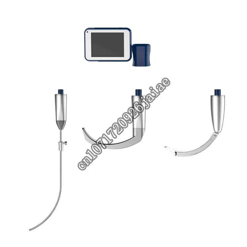 

Medical Grade Laryngoscope Set with Reusable Blades and Video Integration