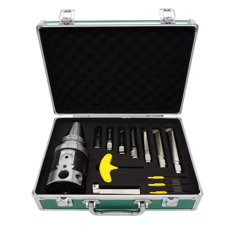 NEW boring-tool-suit NBH2084 fine boring head BT40 tool Holder + 8pcs 20mm Boring Bar Boring rang 8-280mm