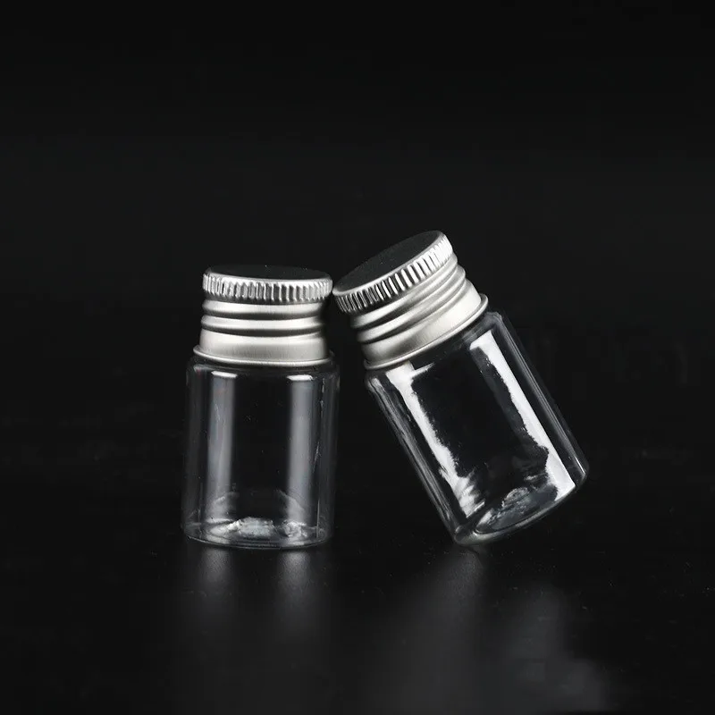 1PCS 5ML/10ML/15ML/20ML Cute Clear Glass Bottles with Cork Stopper Empty Spice Bottles Jars DIY Crafts Vials 4