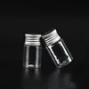 1PCS 5ML/10ML/15ML/20ML Cute Clear Glass Bottles with Cork Stopper Empty Spice Bottles Jars DIY Crafts Vials 4