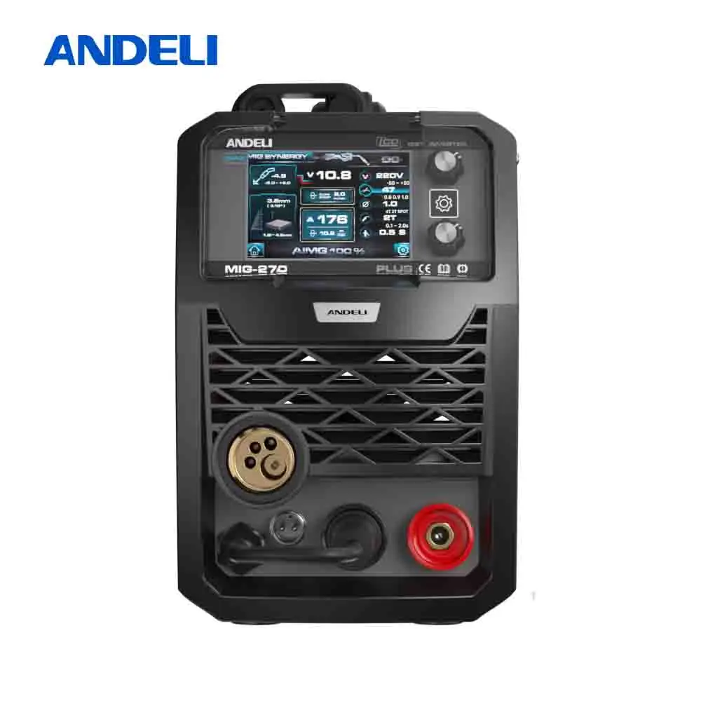 ANDELI Multiprocess Semi-automatic Welder 5 in 1 MIG/LIFT TIG/ARC/Aluminum Welding/Spool Gun Gasless Welding Inverter ARC Welder 2