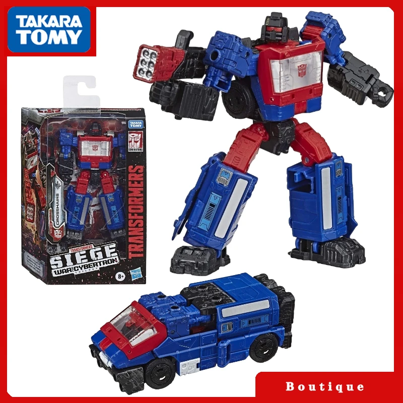 

In Stock Takara Tomy Transformers War for Cybertron:Siege WFC-S49 Crosshairs Action Figures Collectible Gifts Classic Hobbies