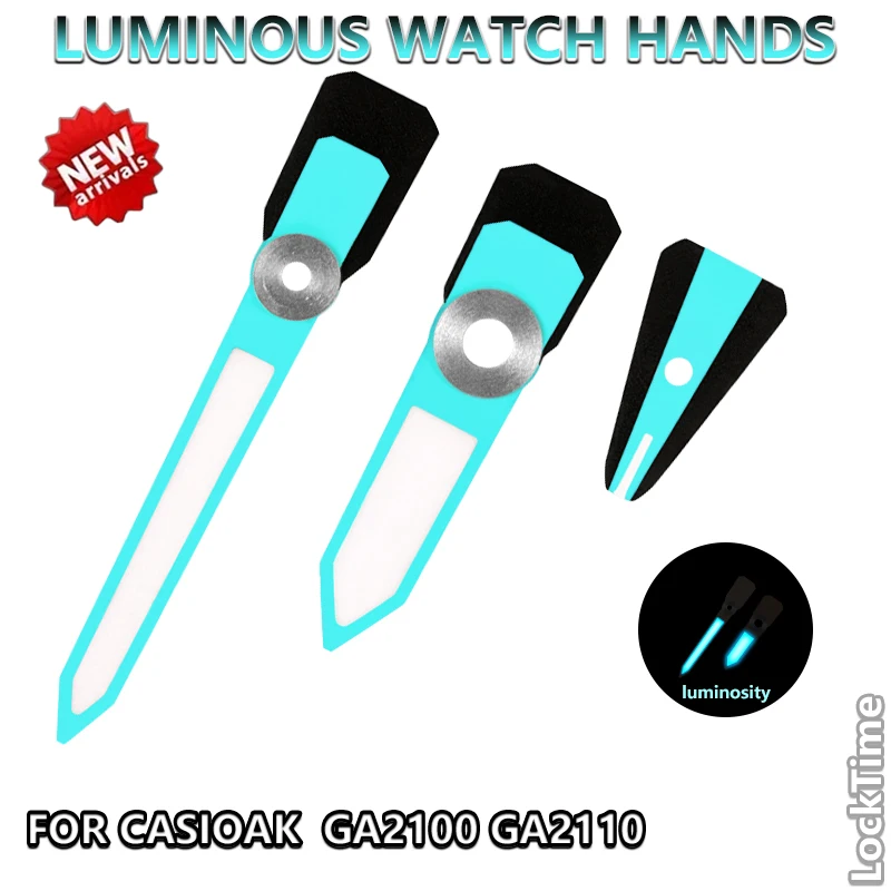 Per Casioak Ga2100 2110 Casioak Mod Watch Luminoso Ora Puntatore Manuale Accessori Refit Fai Da Te Per G Shock Ga-2100 Gen4 Gen3 Gen5