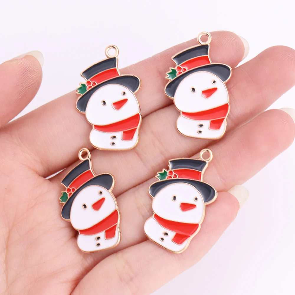 Lot De 10/30/60 Breloques De Noël Pour La Fabrication De Bijoux